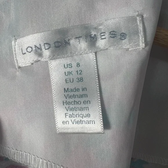 London Times Sleeveless Colorful Pink Mandala Paisley‎ Print Sheath Boho Dress 8 - Picture 5 of 8